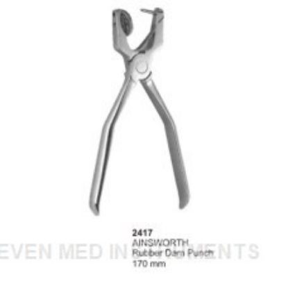 Picture of Rubber Dam Instruments, Rubber Dam clamps