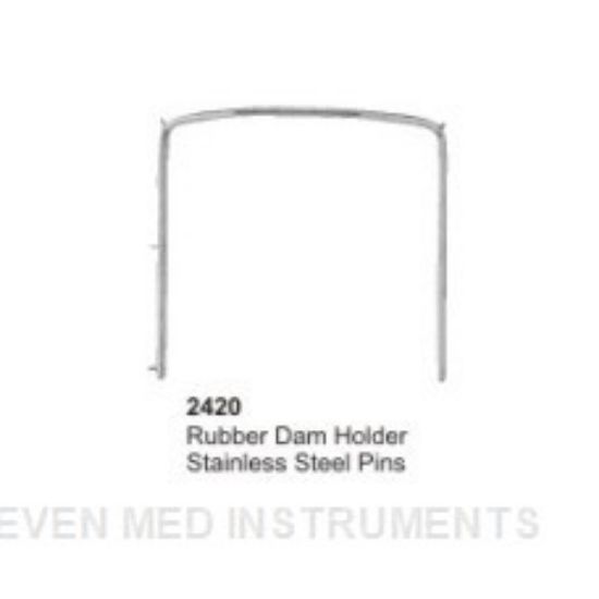 Picture of Rubber Dam Instruments, Rubber Dam clamps