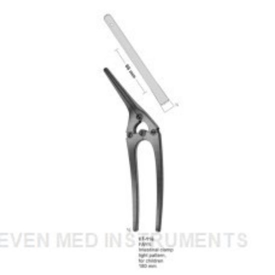 Picture of intestinal and Pulorus Clamps
