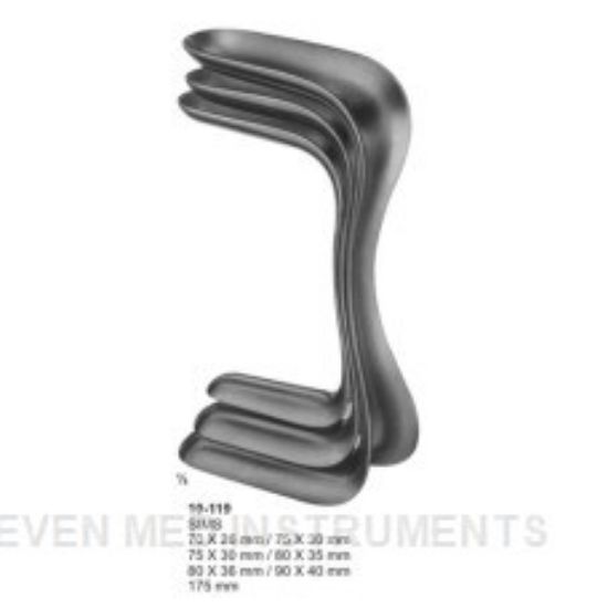 Picture of Vaginal Specula- Sets, upper and lowe blades