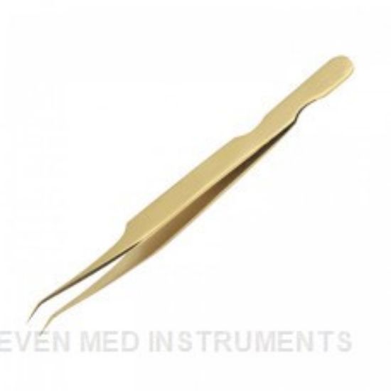 Picture of Gold titanium tweezers