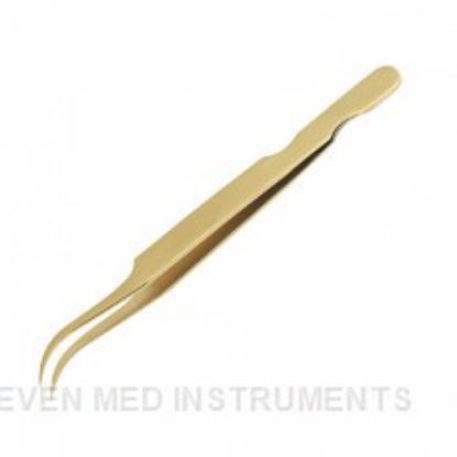 Picture of Gold titanium tweezers