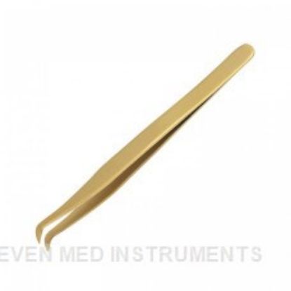 Picture of Gold titanium tweezers