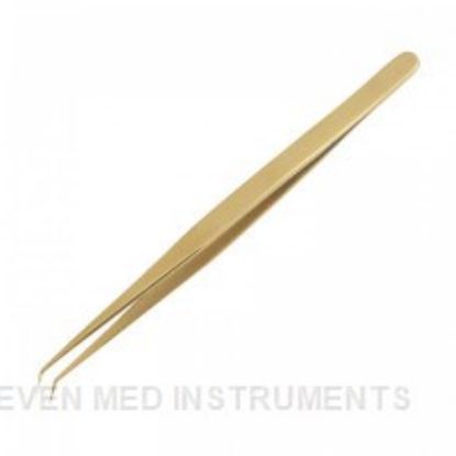 Picture of Gold titanium tweezers